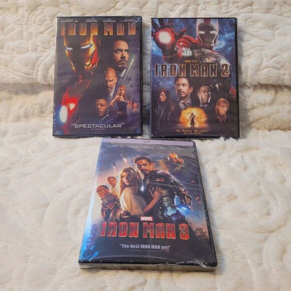 Ironman DVD Robert Downey Junior Gwyneth Paltrow Jeff Bridges New Sealed - Picture 7 of 7